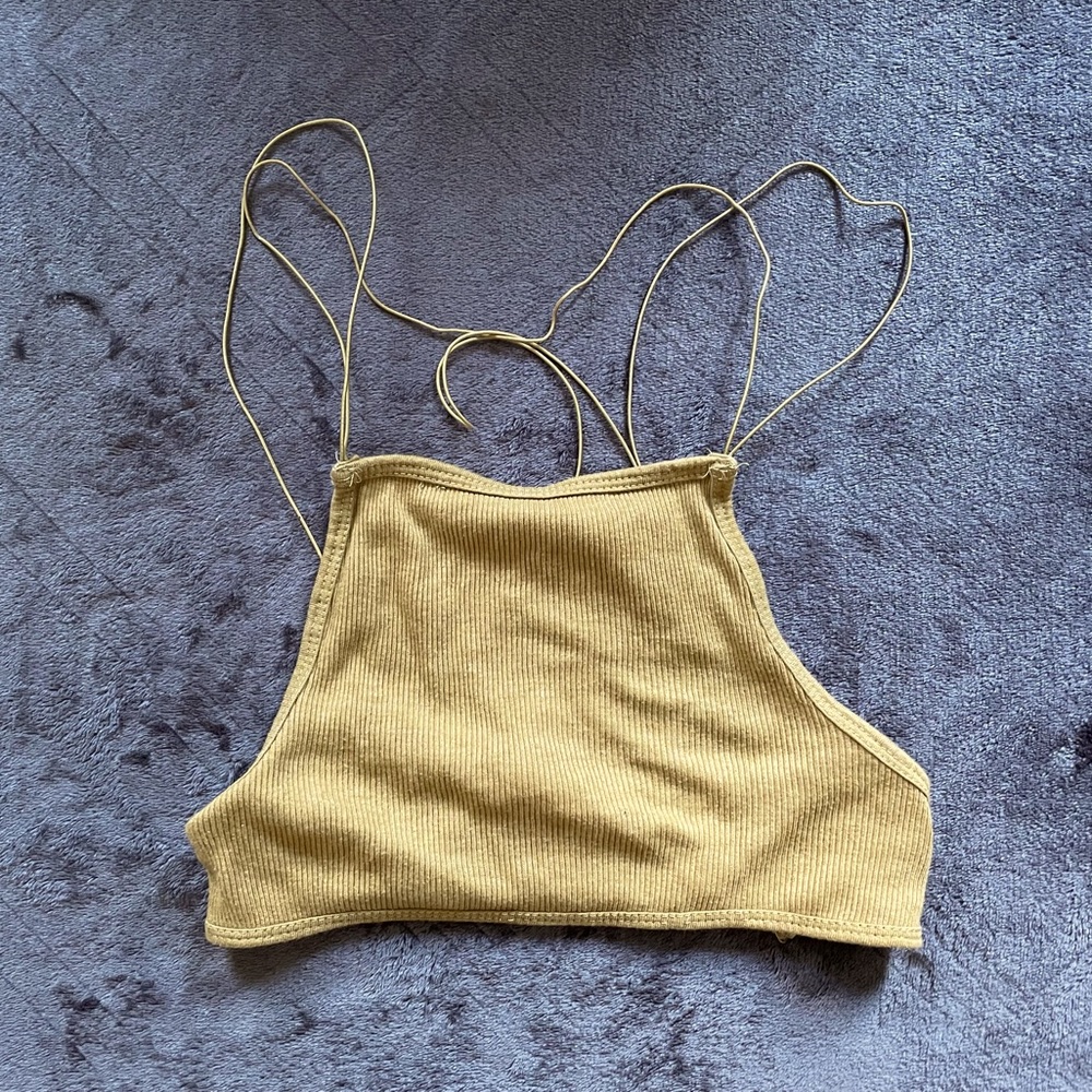 Boho high-neck Crop — Bra